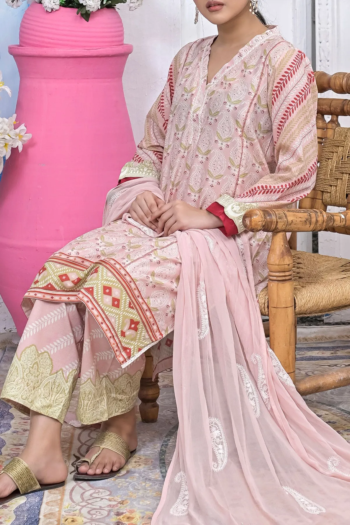 3 PIECE DIGITAL PRINT LAWN| DPC-251