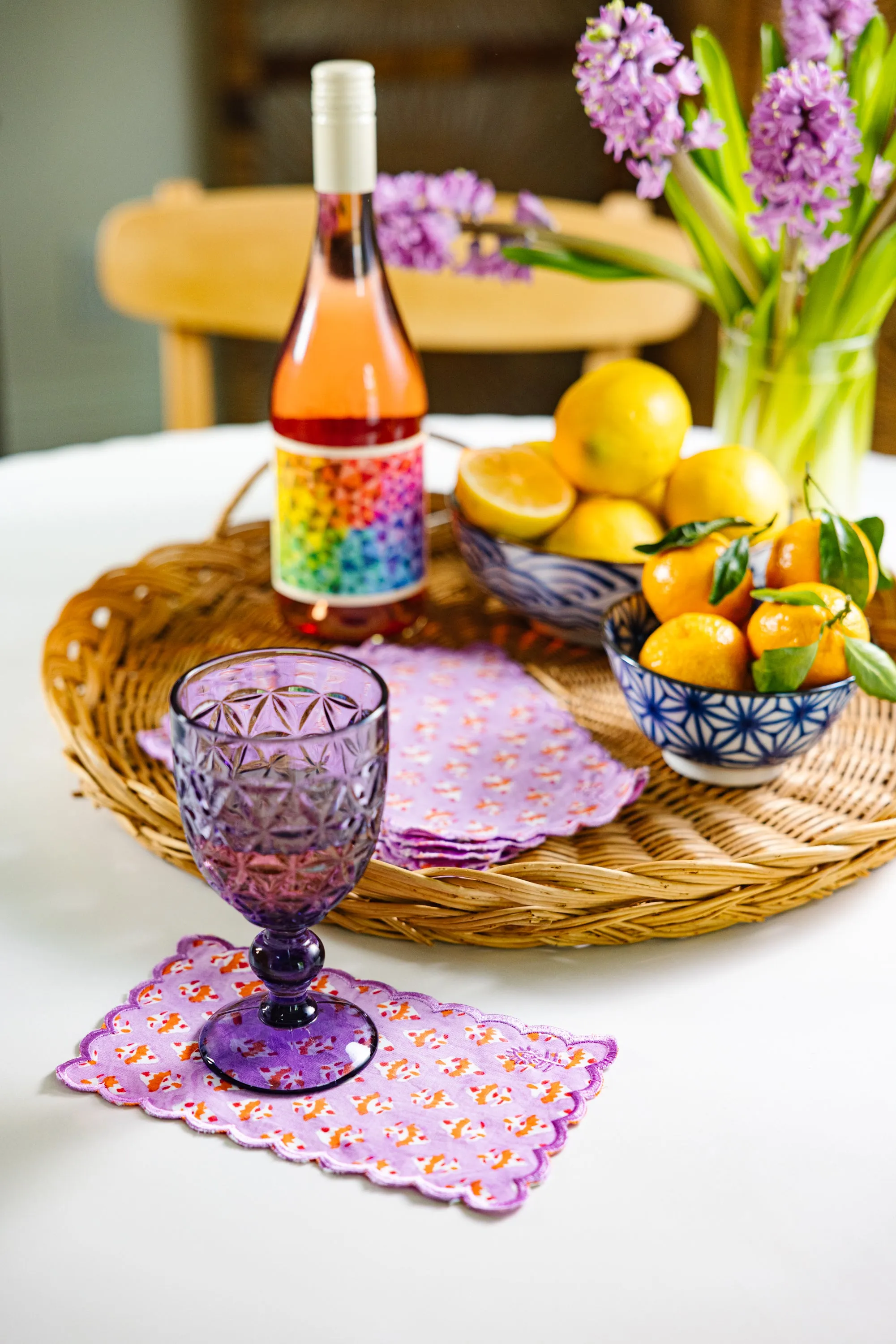 Ambroeus Cocktail Napkins S/6