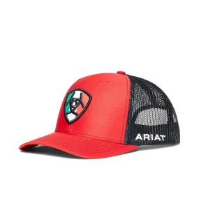 Ariat Cap Mesh Snap Back Mexico Red