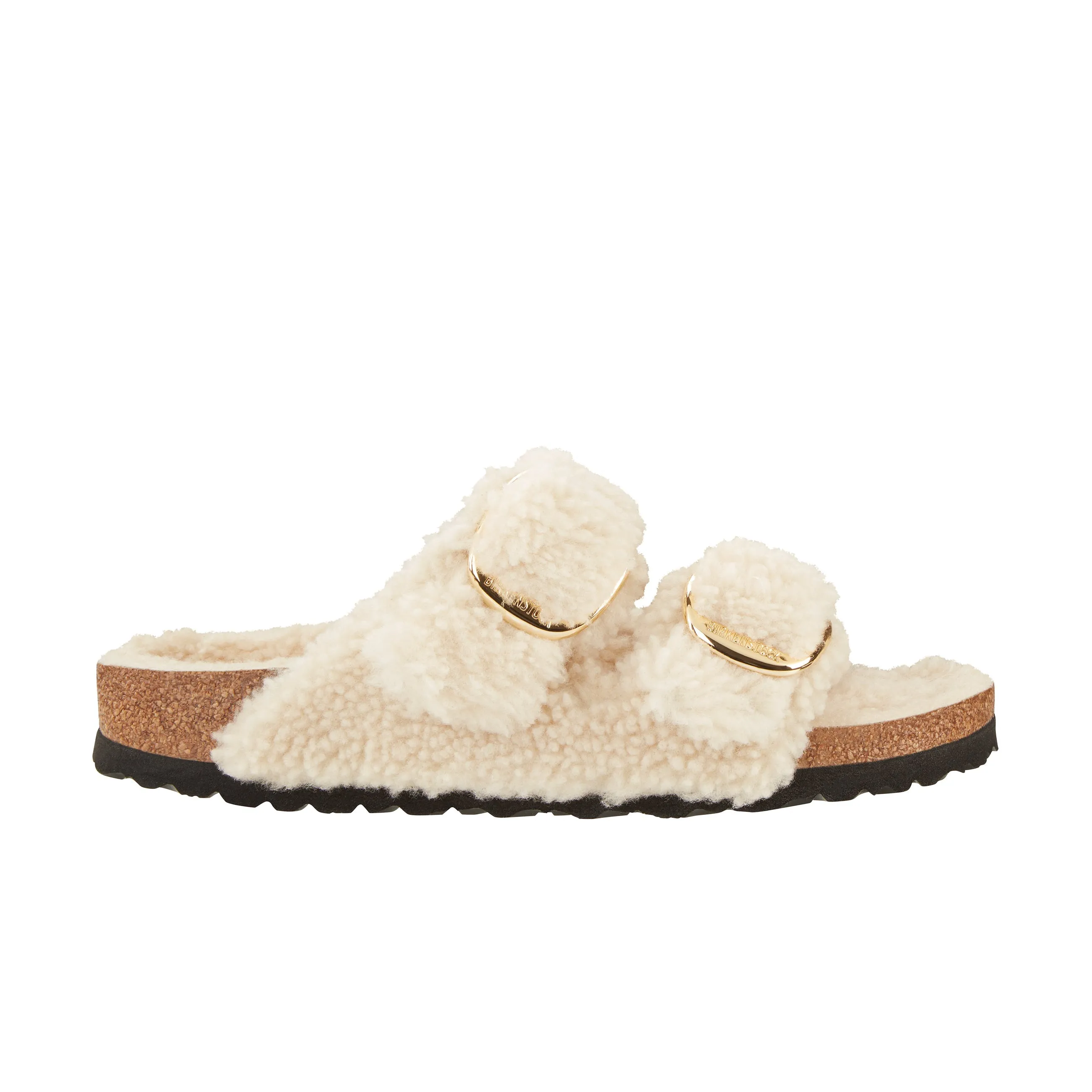 Arizona Big Buckle Shearling Eggshell Teddy Shearling