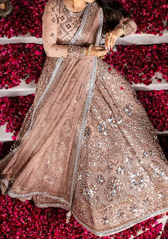 Asim Jofa Jaan-e-jahan Pakistani Chiffon Anarkali