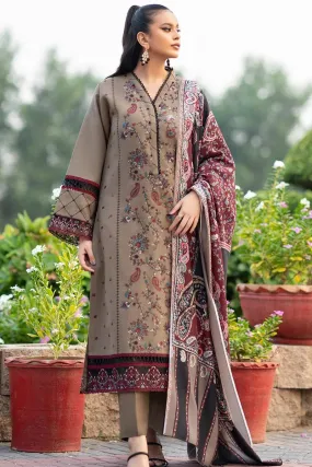 BIN ILYAS Embroidered Lawn Three Piece BI-05