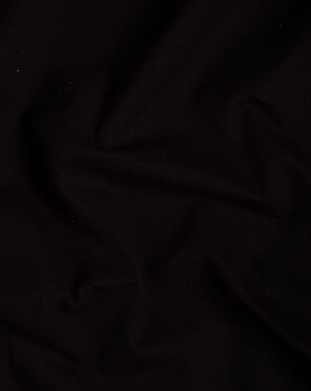 Black Plain Twill Cotton Fabric ( Widht 58 Inch )