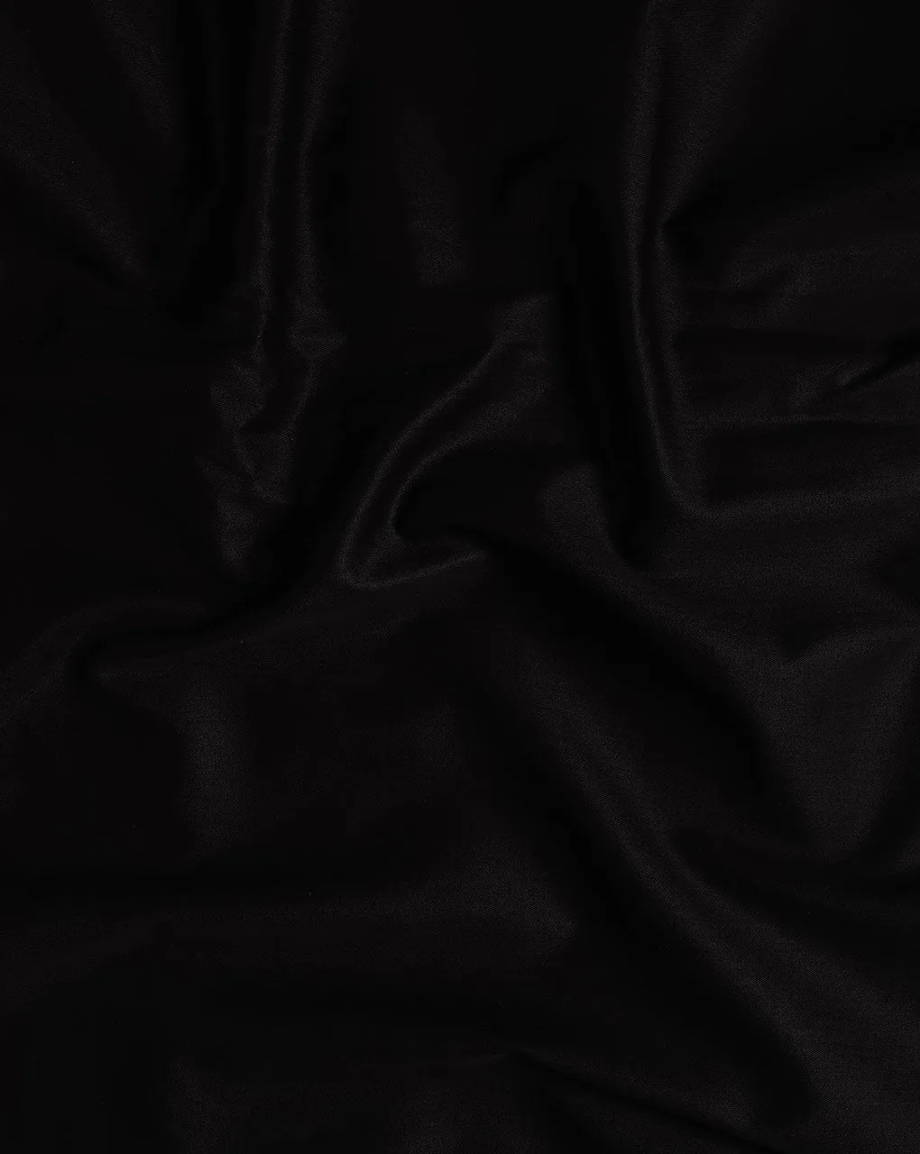 Black Plain Twill Cotton Fabric ( Width 58 Inch )