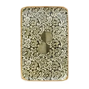 Boncoeurs - Maki Vetiver - Enamelled Aluminum Tray, Large