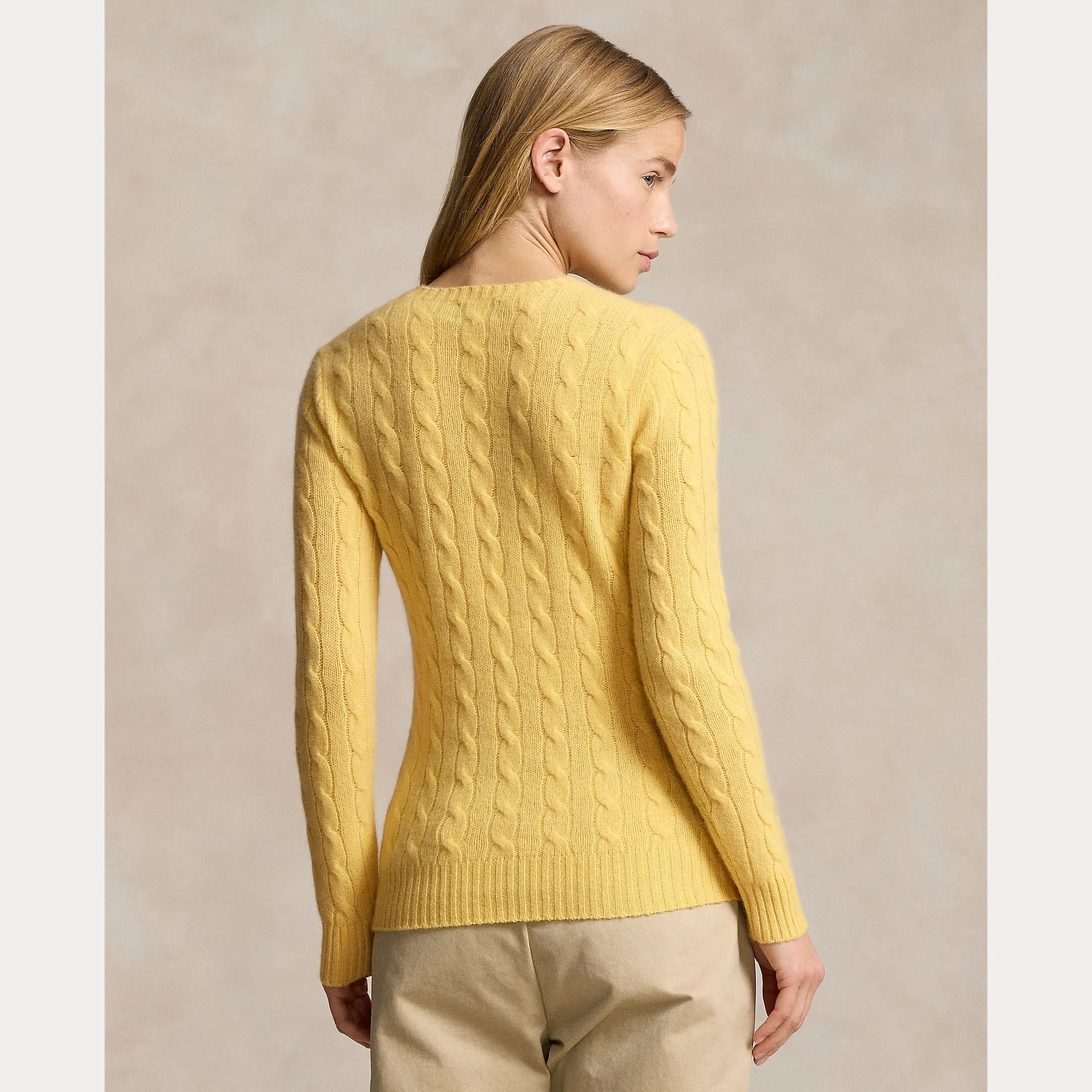 CABLE-KNIT SWEATER