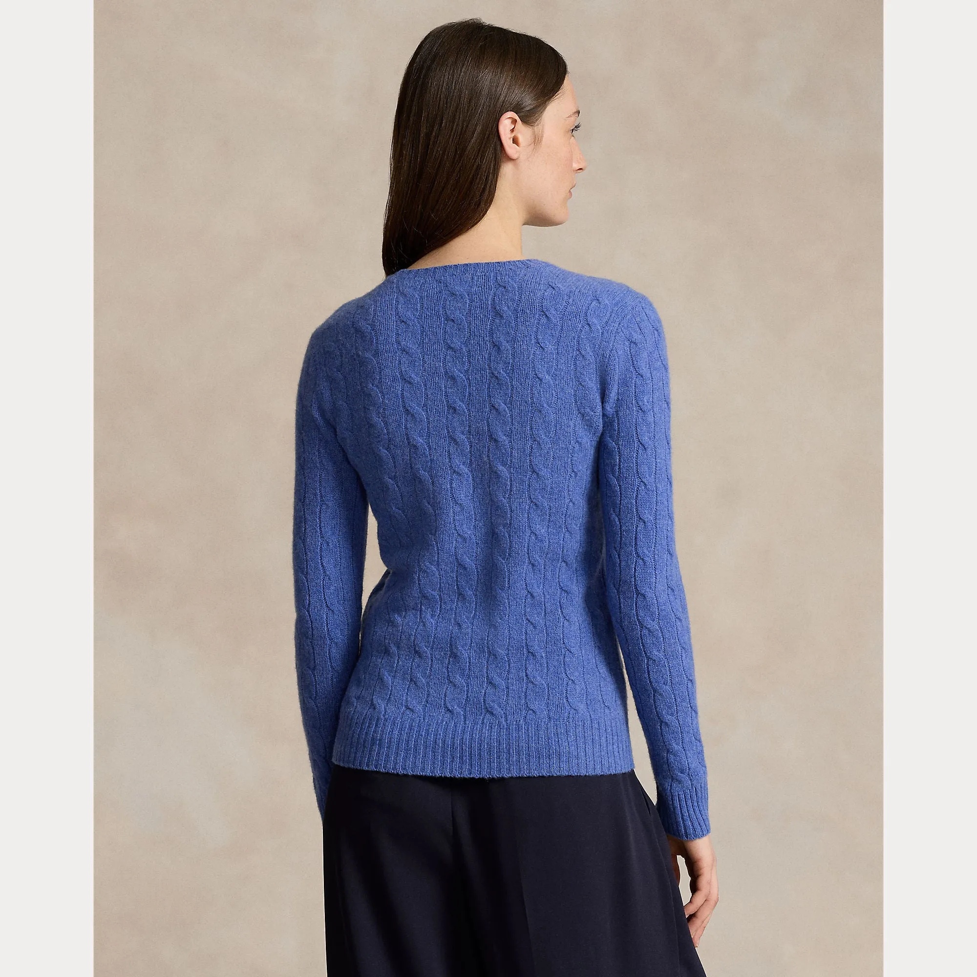 CABLE-KNIT SWEATER