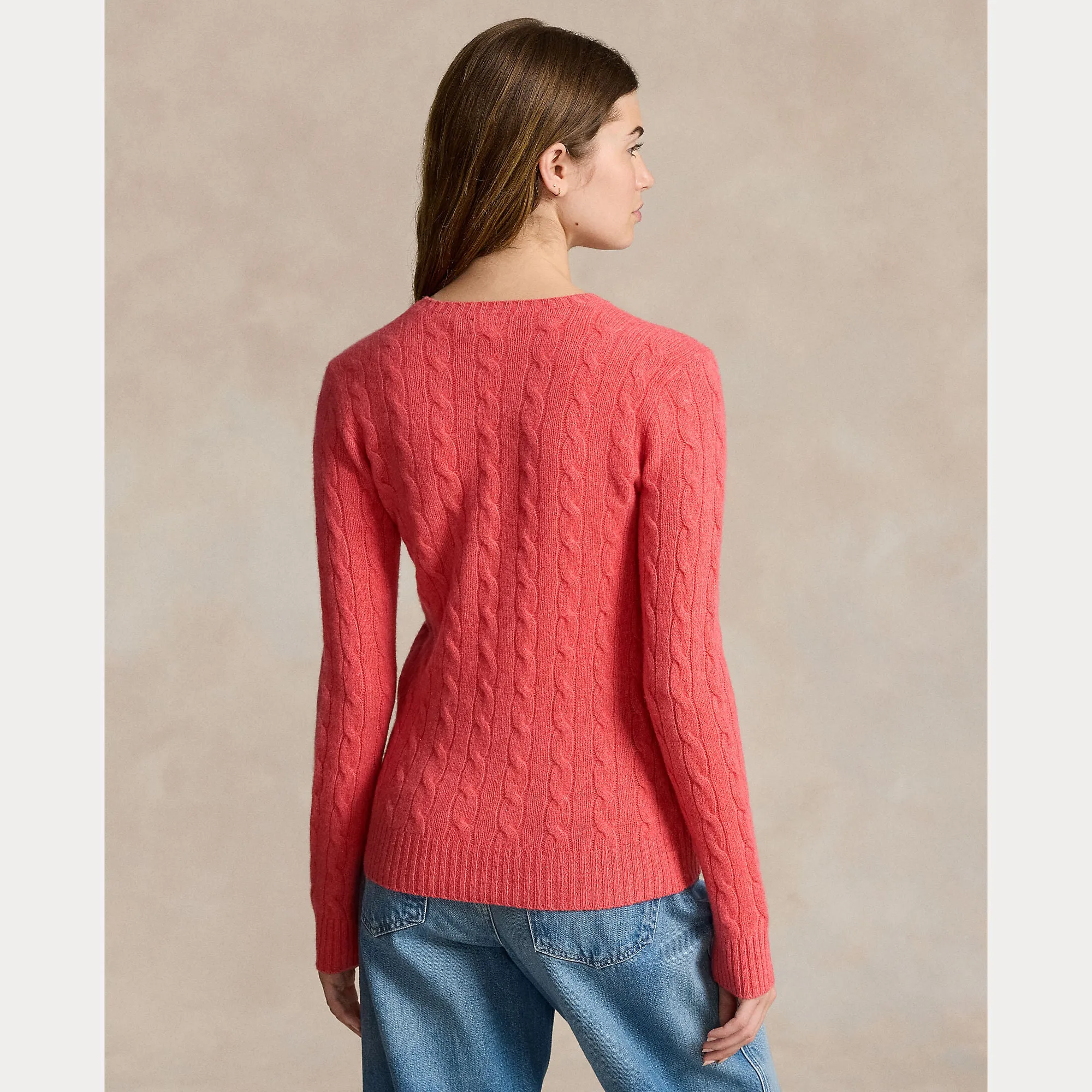 CABLE-KNIT SWEATER