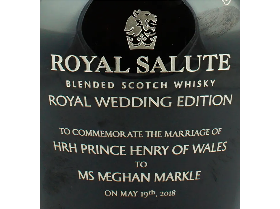 Chivas Regal Royal Salute Wedding Edition 2018