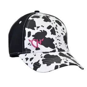 Cowboy Hardware Kids' Cow Print with Logo Cap