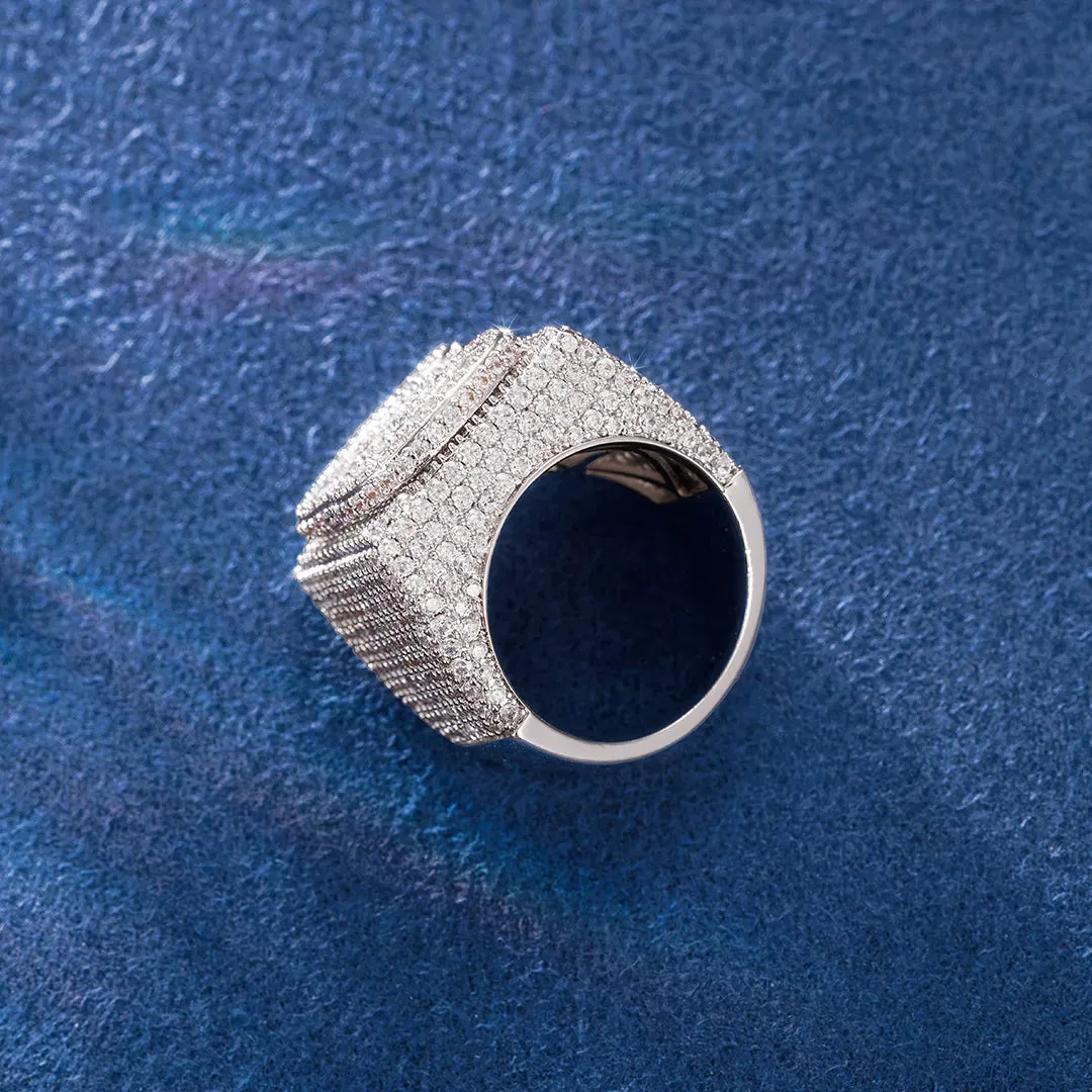 Custom Baguette Number or Letter Champion Ring