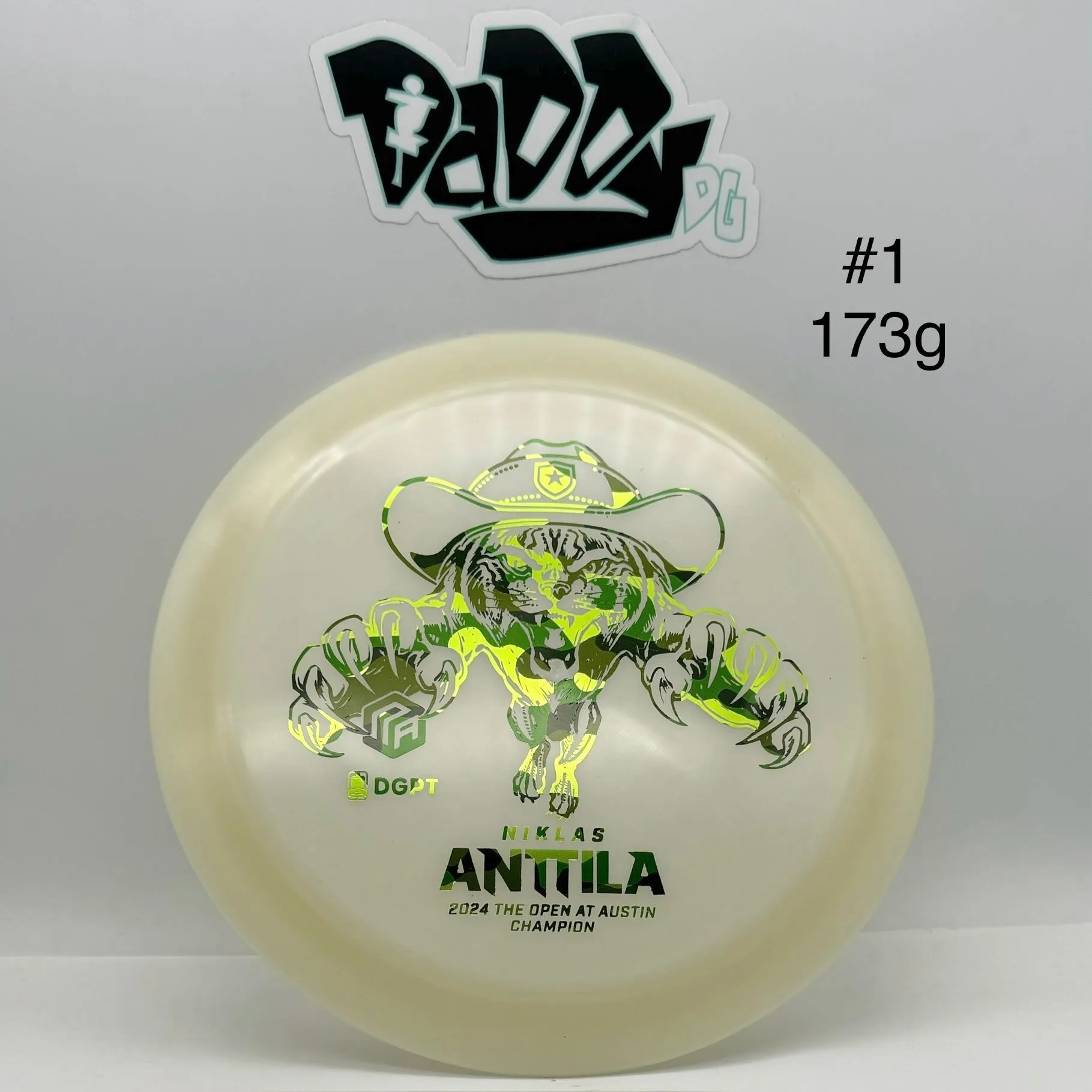 Discmania Glow C-Line DD1 Niklas Anttila Triumph Series 2024 Open at Austin Distance Driver