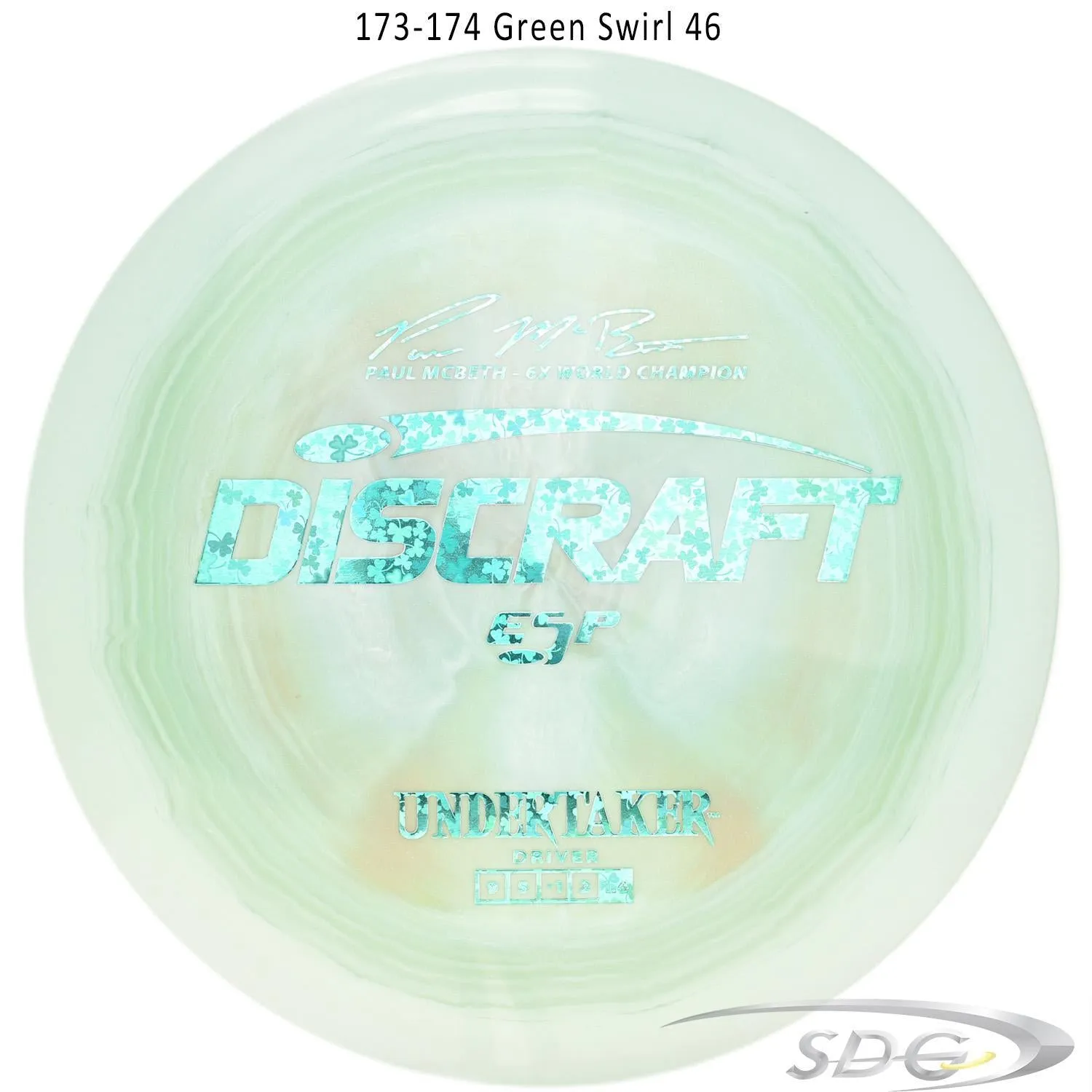 Discraft ESP Undertaker 6X Paul McBeth Signature Series Disc Golf Distance Driver