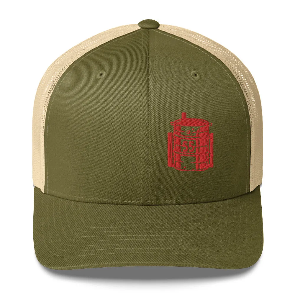 Drum Smoker Trucker Cap