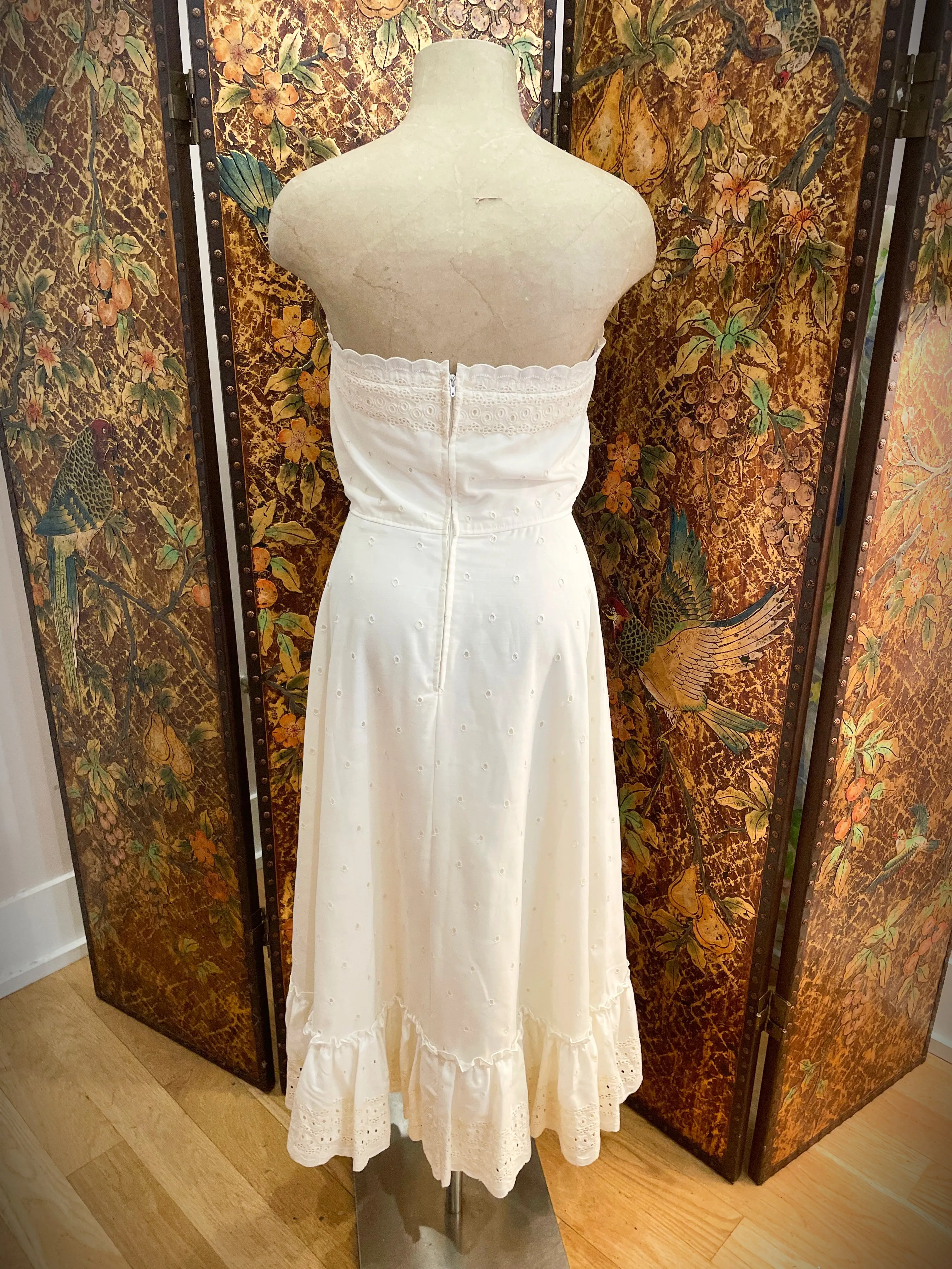 Early 1980s Saks Fifth Avenue Sun Dress