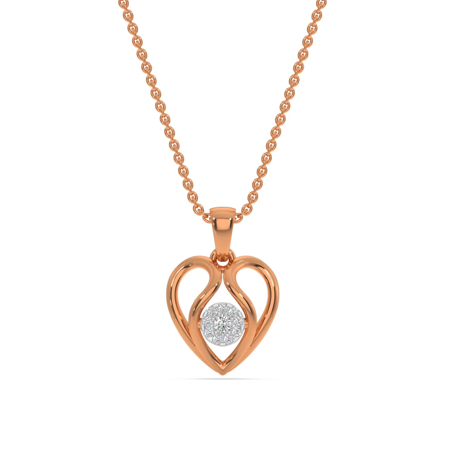 Enamored Heart Pendant