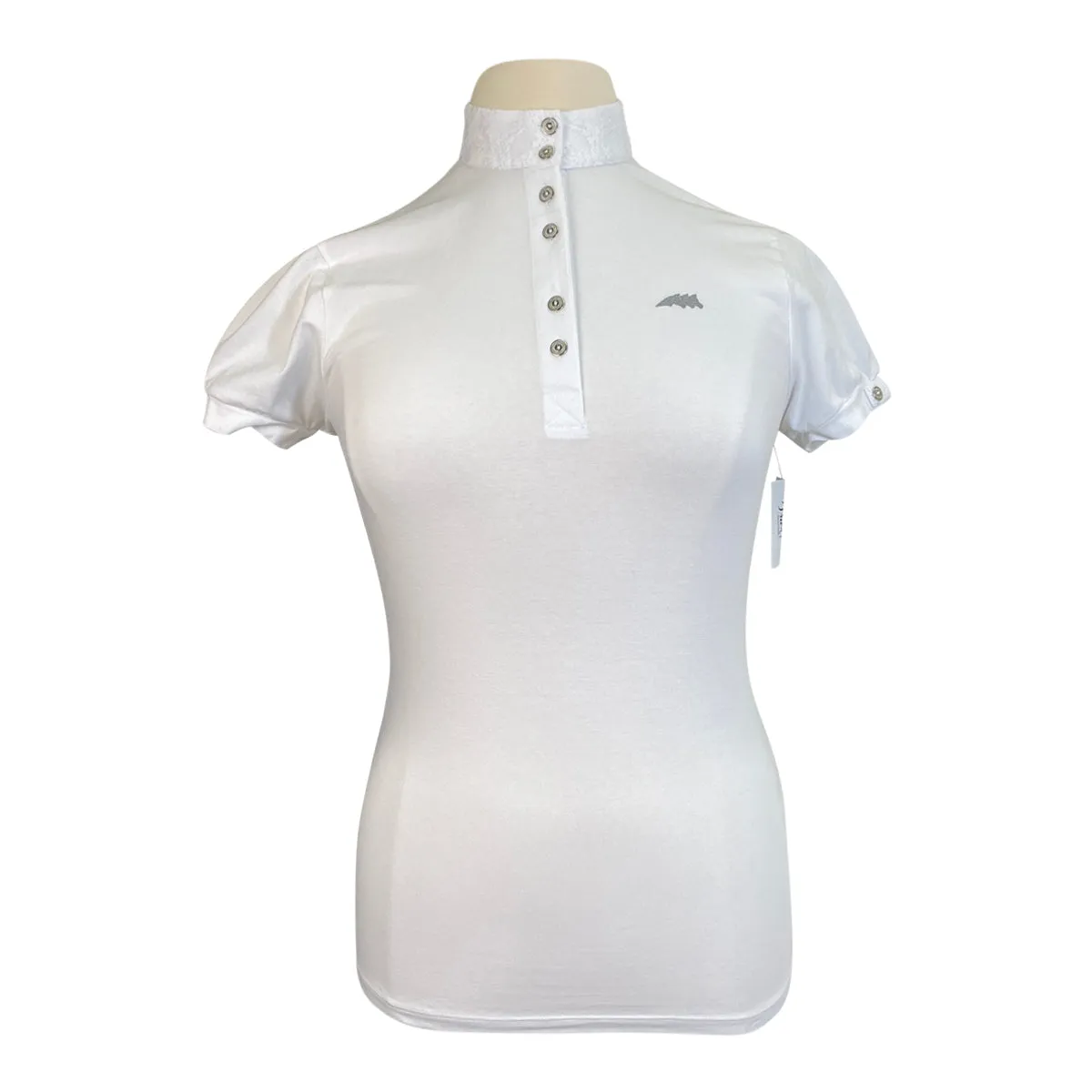 Equiline 'Andra' Competition Shirt in White - Women's Large