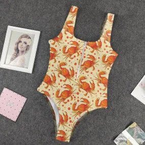 Gearhuman 3D Crabs One Piece Swimsuit