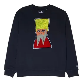 Haculla Anatolian Crewneck (Black) - HA02AG