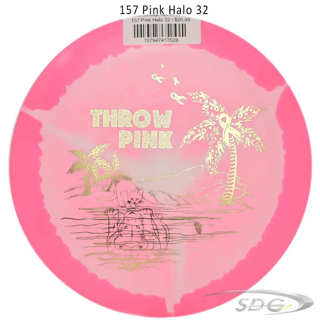 Innova Halo Star Mirage Throw Pink Courage Disc Golf Putter