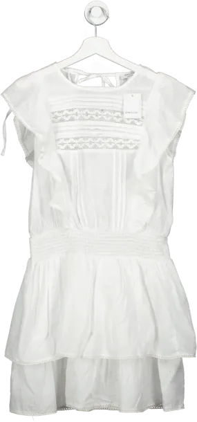 JD WILLIAMS White Hawaii Cotton Beach Dress UK 14