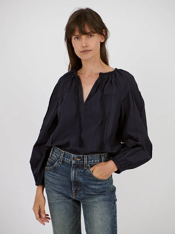 Juliette Blouse in Midnight