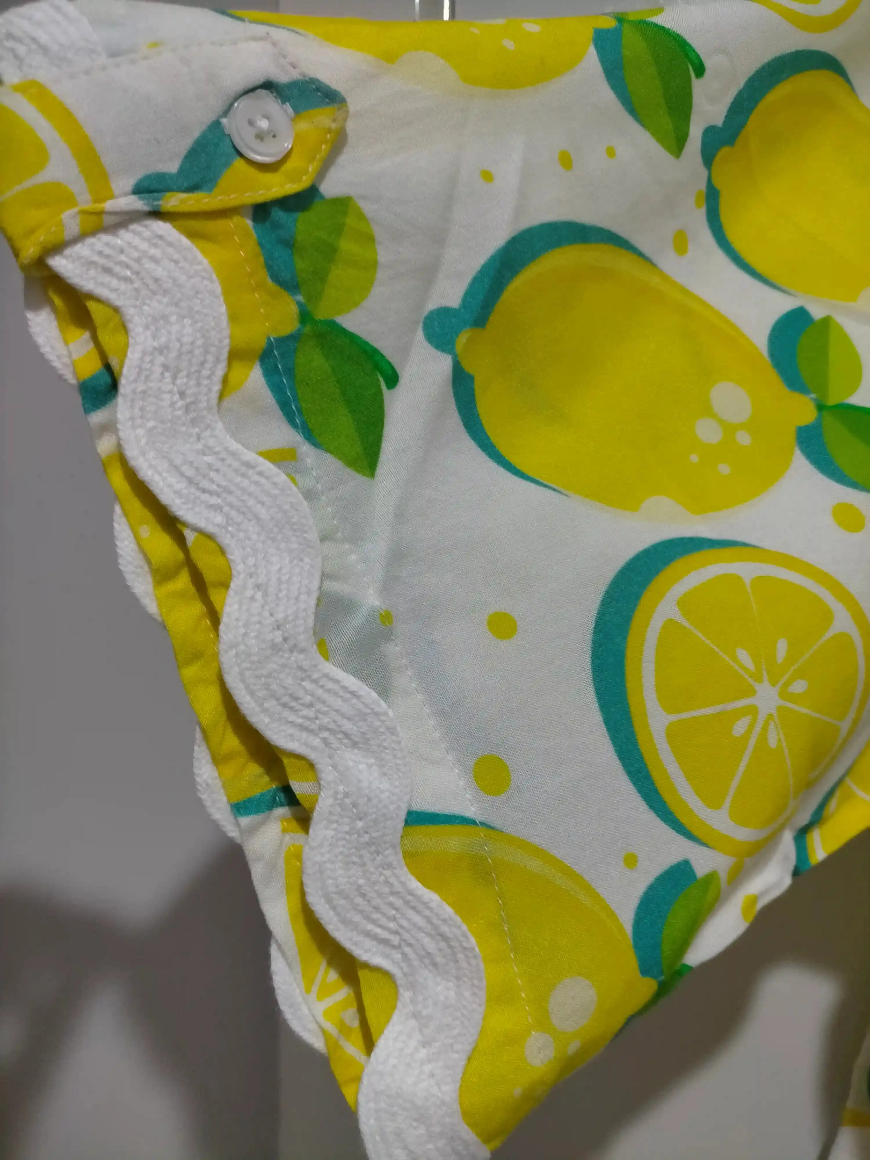 Lemoncello Ric Rac Short & Shirt Set