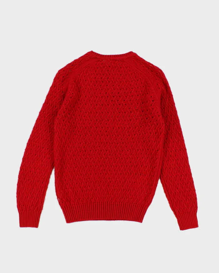 Levi's Red Knit Jumper - XS