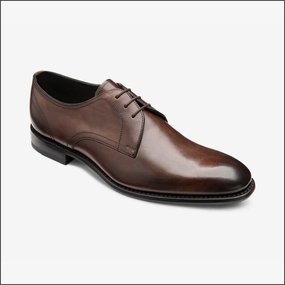 Loake Atherton Dark Brown Shoe Size 9.5*