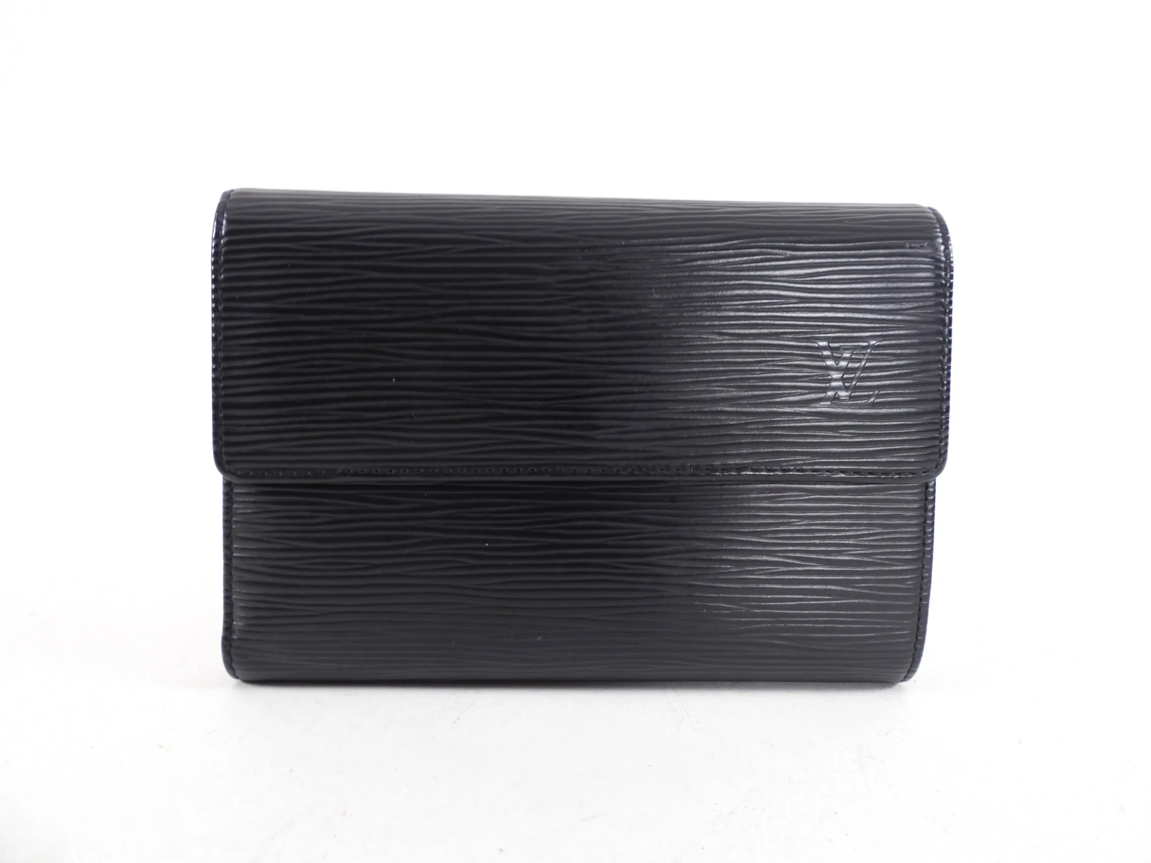 Louis Vuitton Black Vintage Epi Wallet