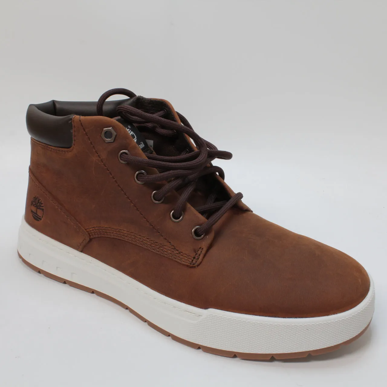 Mens Timberland Maple Grove Chukka Medium Brown Full Grain Uk Size 7