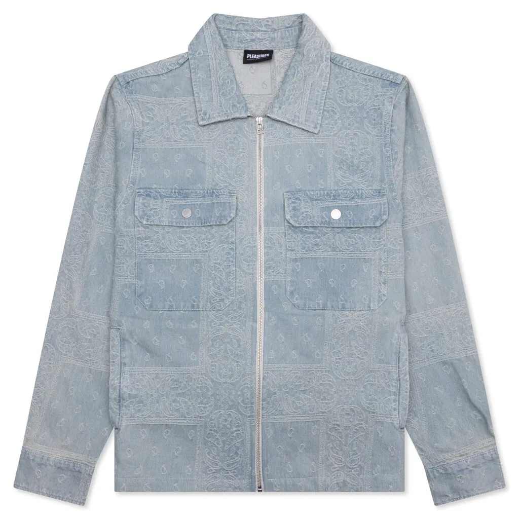 Merit Denim Work Jacket - Light Blue