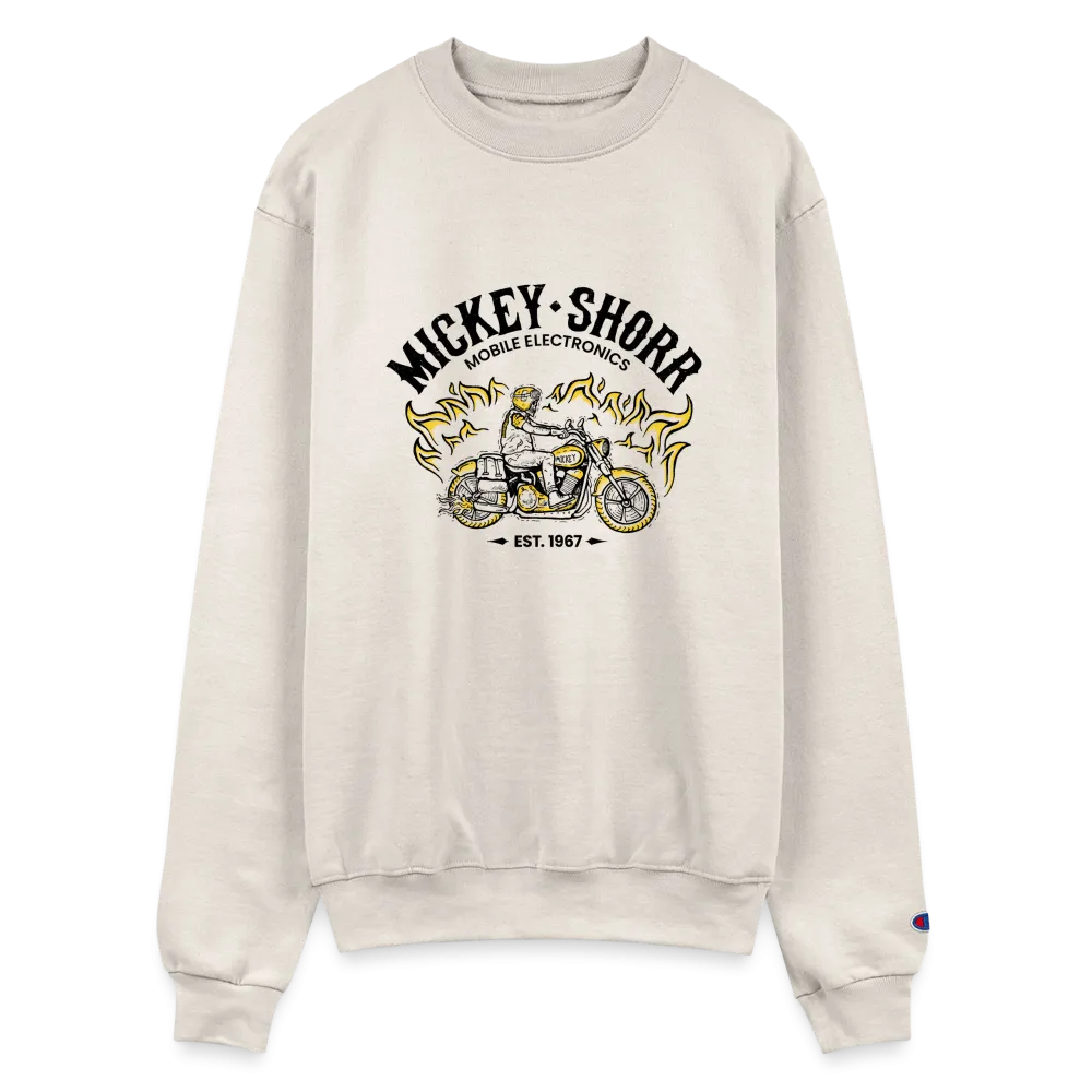 Mickey Shorr Champion Powerblend Motorcycle Sweatshirt