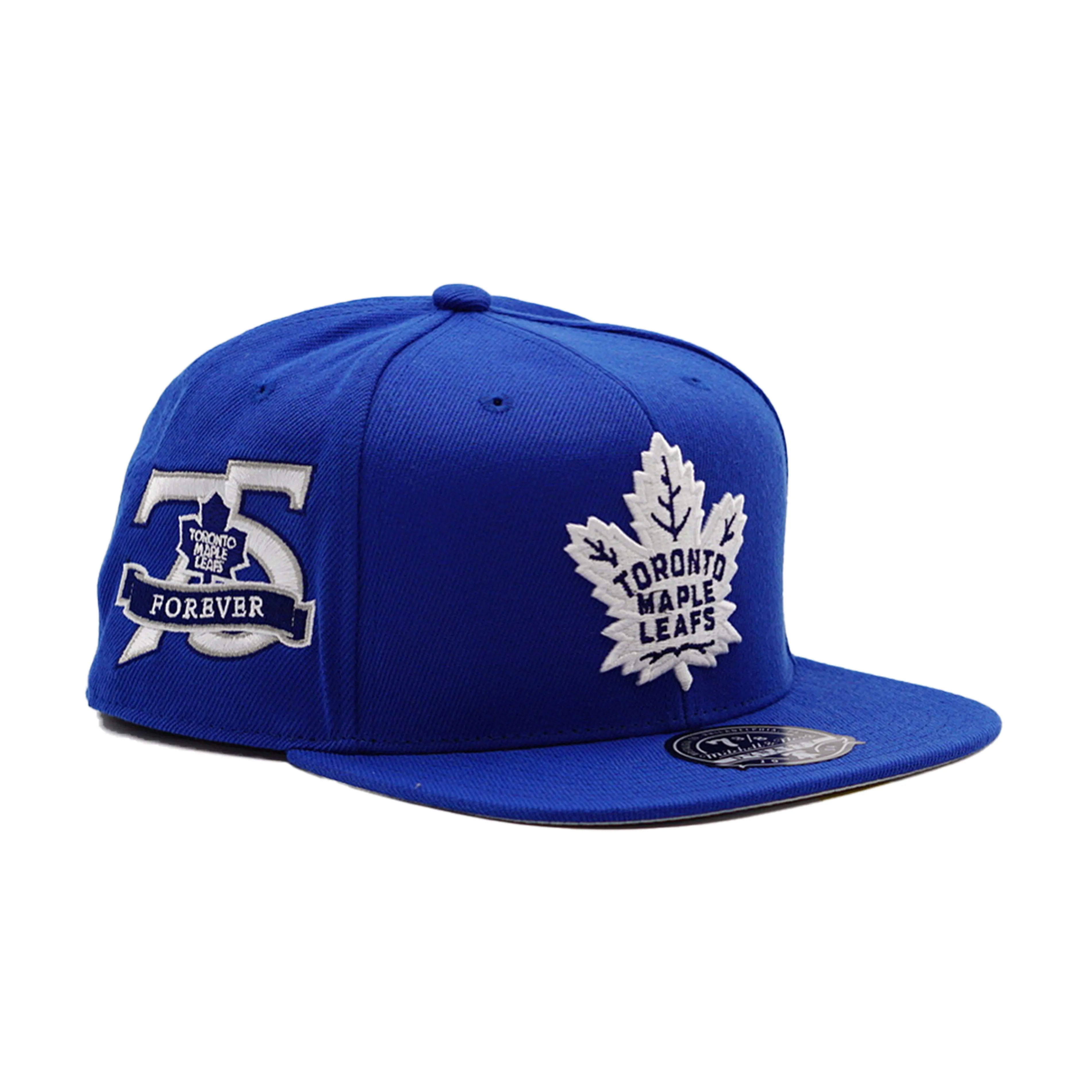 Mitchell & Ness Vintage NHL Toronto Maple Leaves 75 Years Side Patch Dynasty Fitted