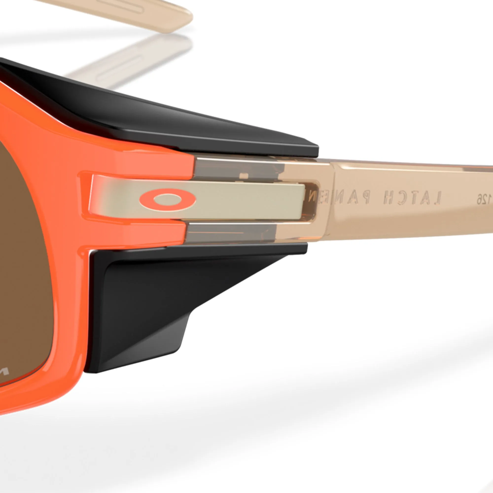 Oakley Latch Panel NeonOrng/Sepia w/Prizm Brnz Sunglasses