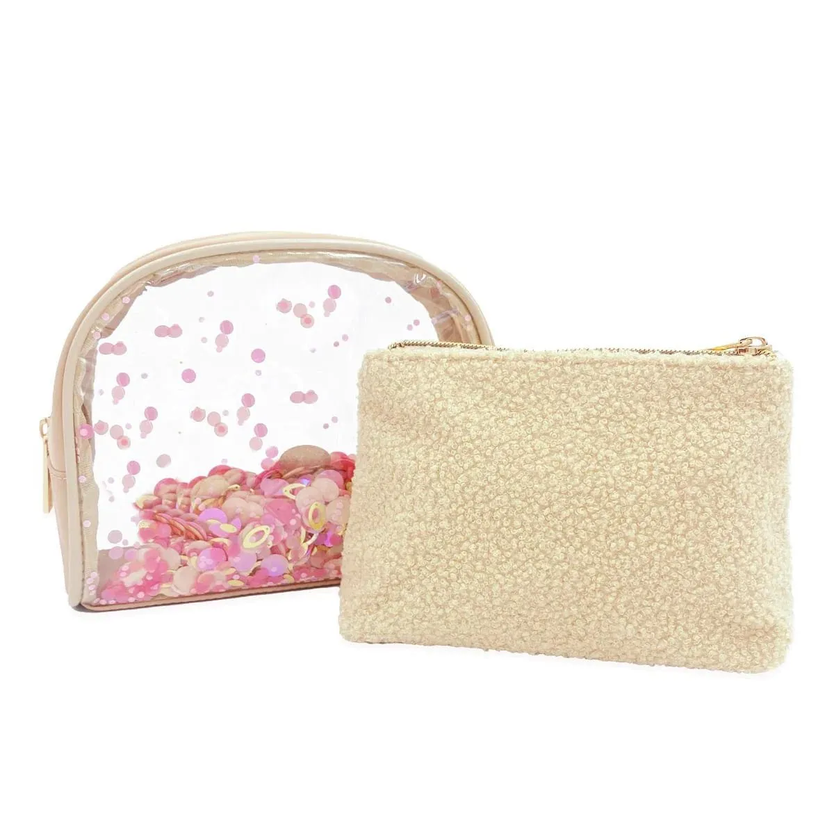 Packed Party Keep Cozy Two in One Cosmetic Bag