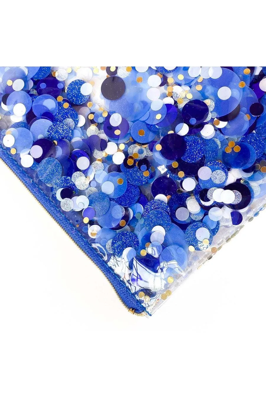 Packed Party Spirit Squad True Blue Confetti Everything Pouch