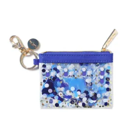 Packed Party Spirit Squad True Blue Keychain Purse