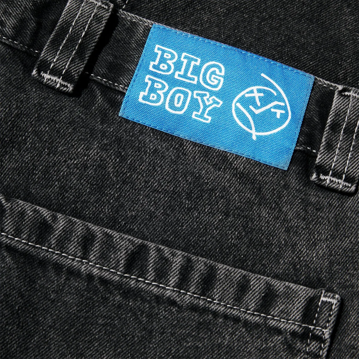 Polar Skate Co. Big Boy Work Pants Knee Silver Black SP24