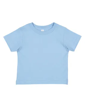 Rabbit Skins Toddler Fine Jersey T-Shirt # 3321 Light Blue / Royal