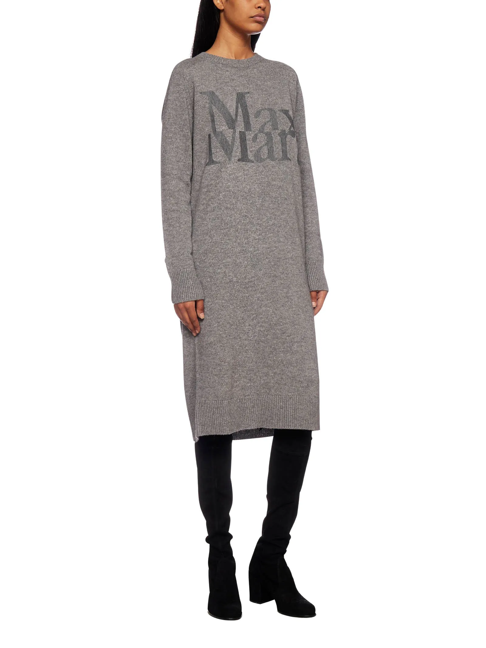 'S Max Mara Logo Intarsia Dress