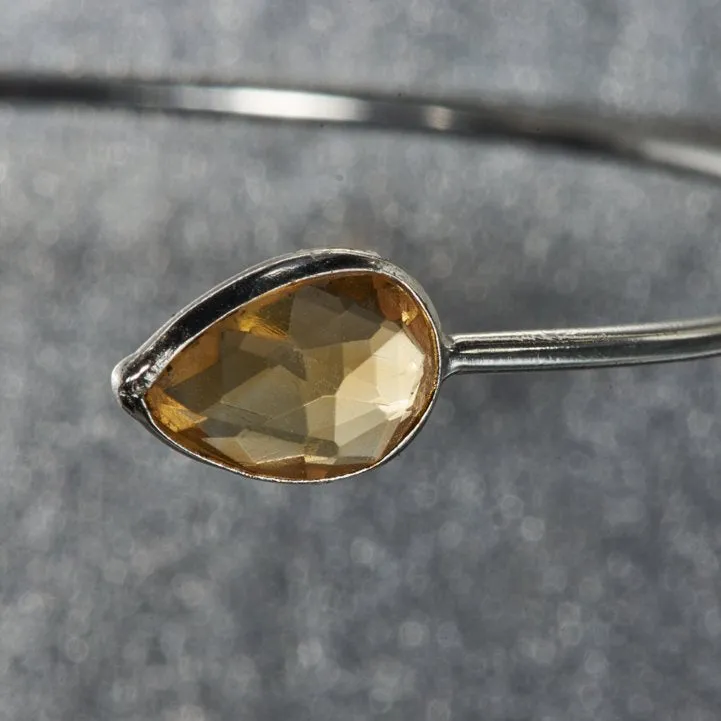 Soraya Cuff With Yellow Topaz