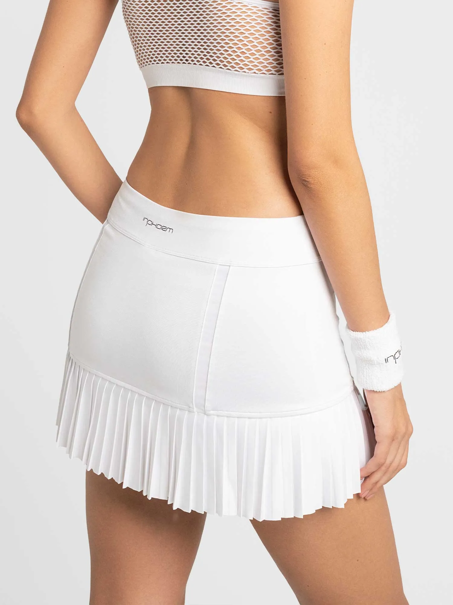 Tennis Classic 13 1/2 Pleated Skirt - White