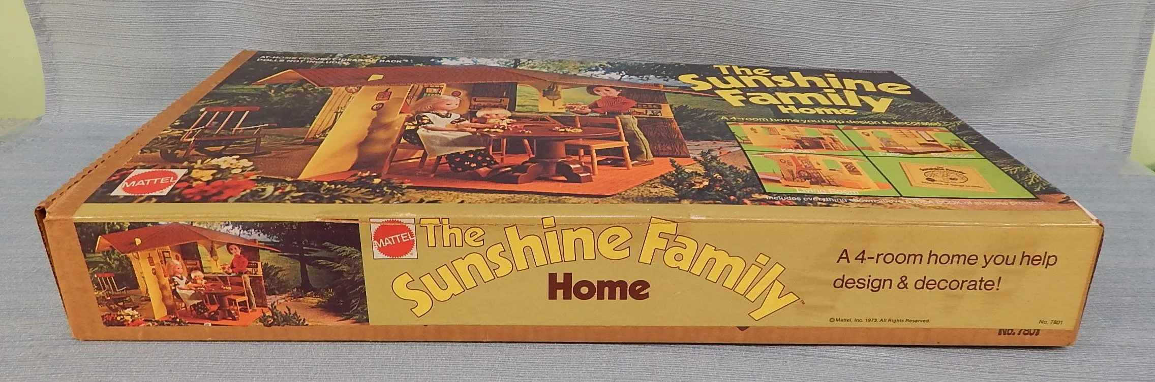 The Sunshine Family Home with Accessories in Original Box