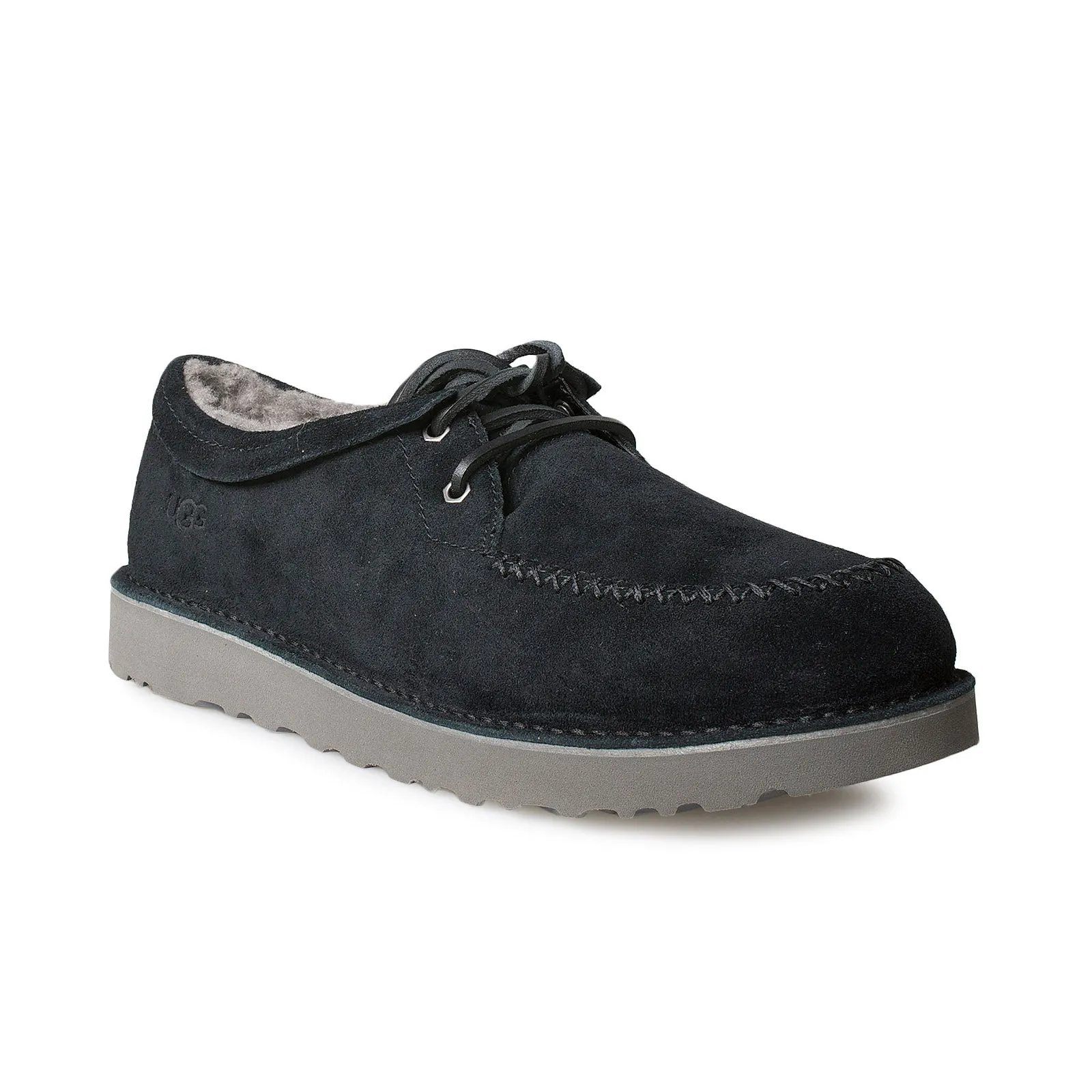 UGG Campout Lace Low Black Shoes - Men's