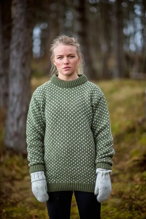 Unisex Nordsjo Sweater Crew Neck - 100% Norwegian Wool