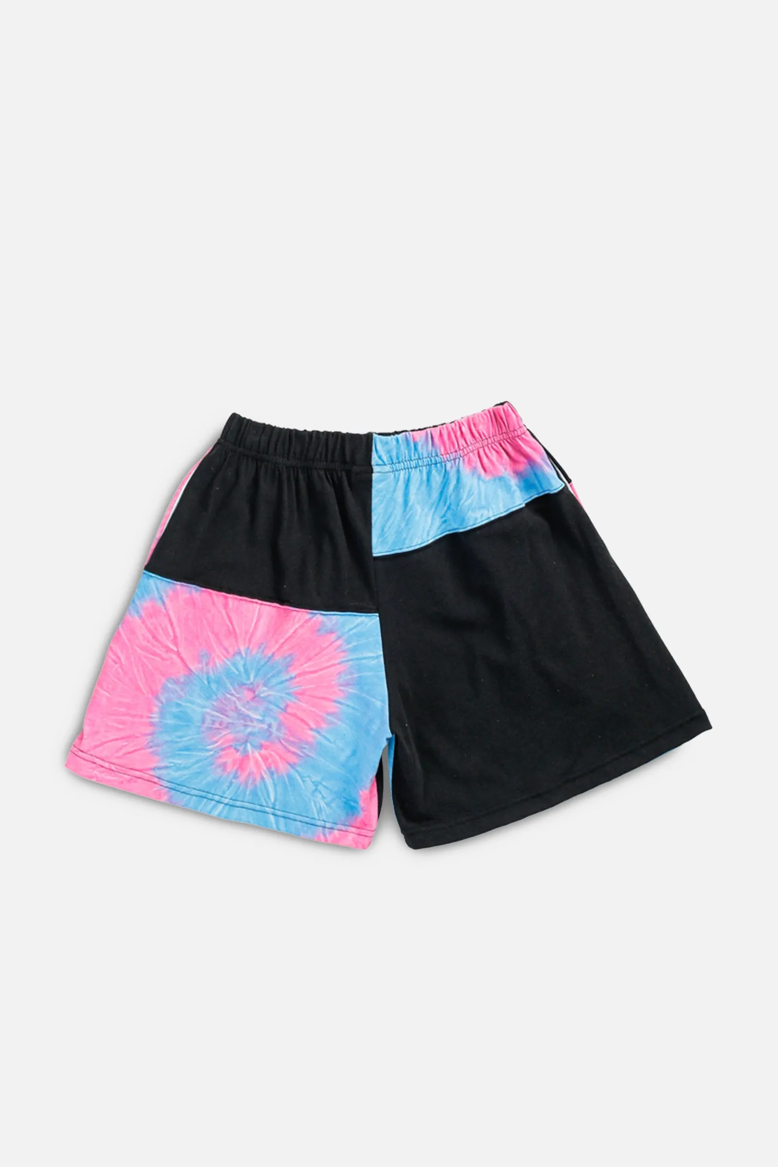 Unisex Rework Nike Patchwork Tee Shorts - S