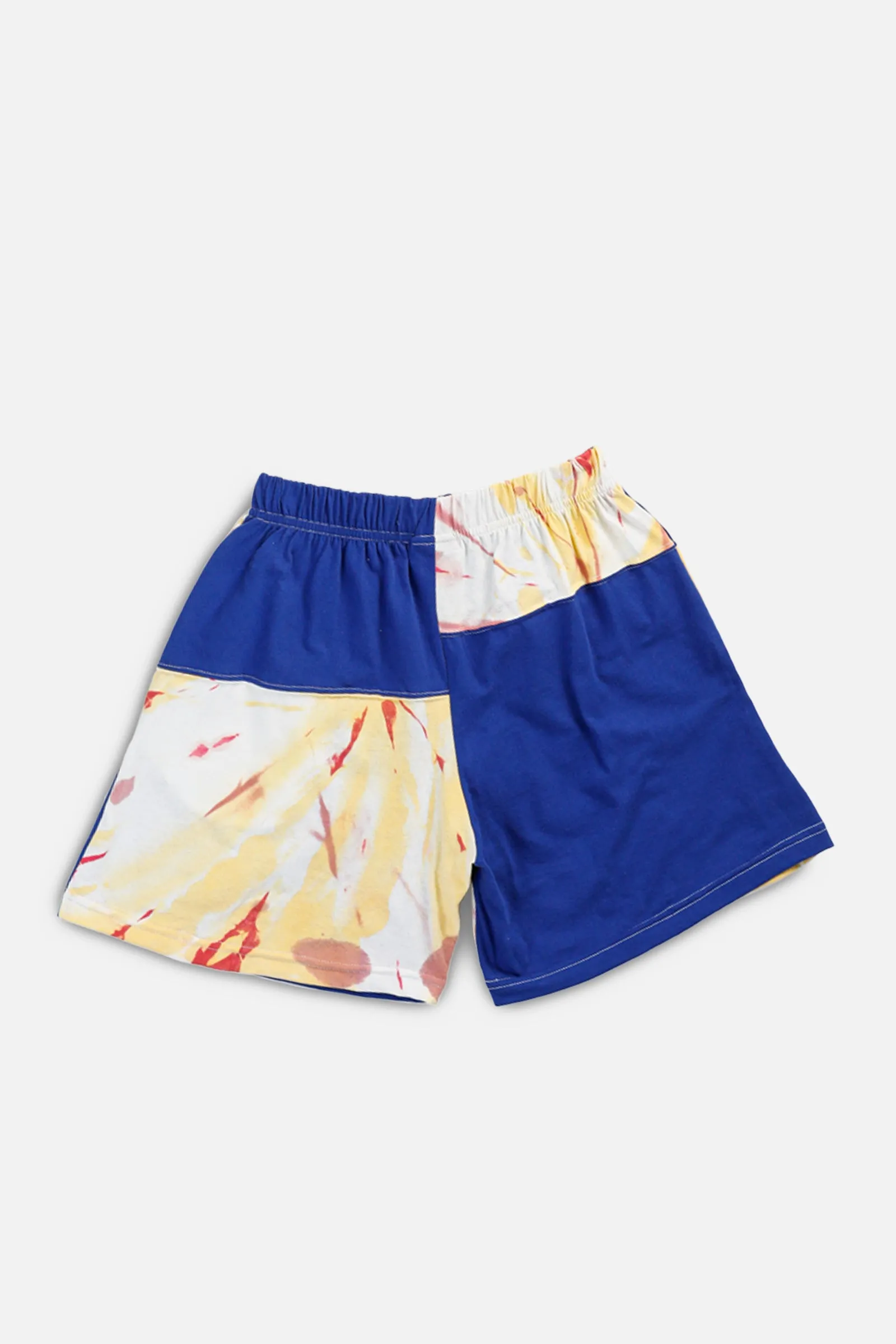 Unisex Rework Nike Patchwork Tee Shorts - XS