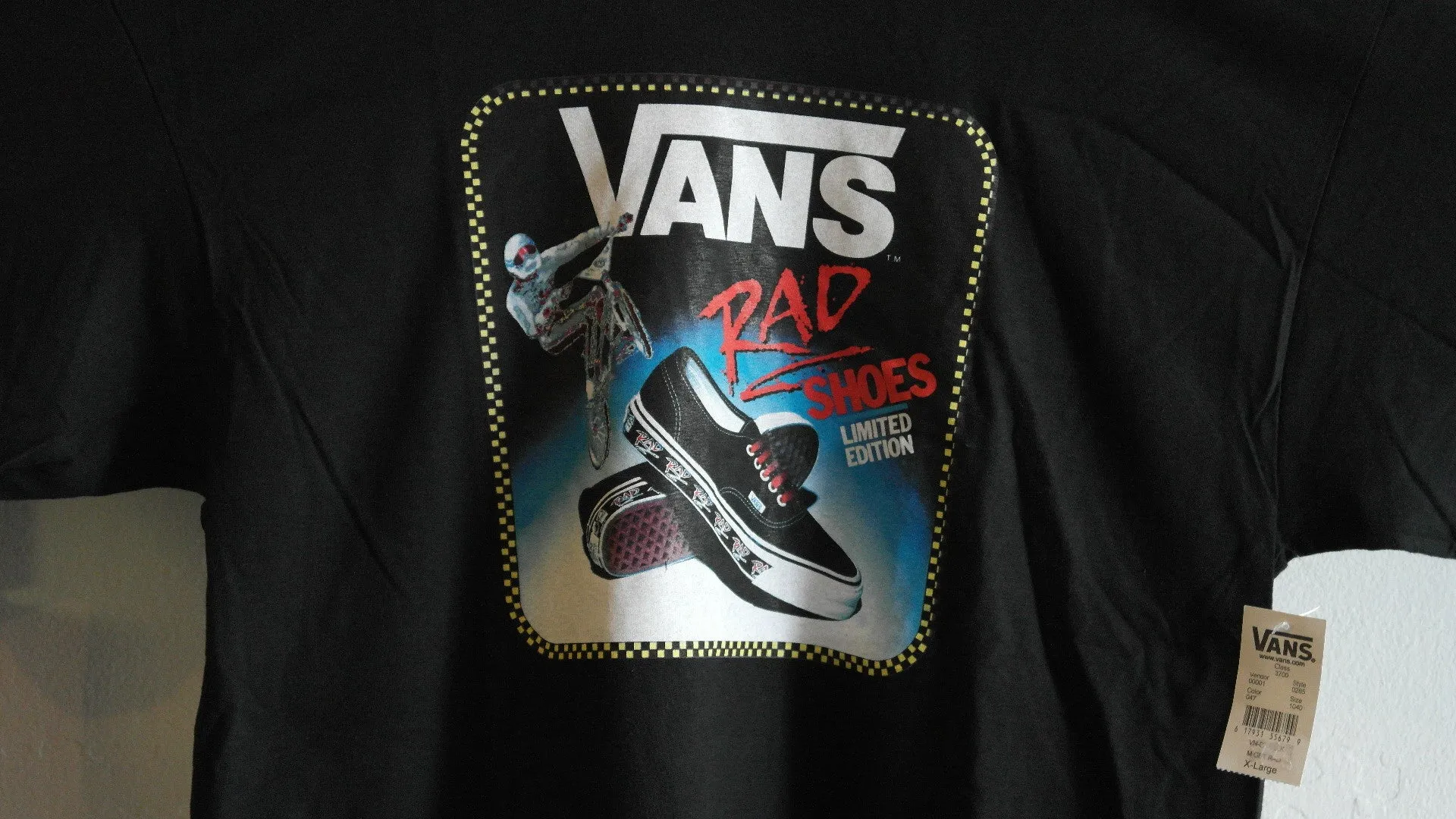 vans get rad t-shirt ¬ L, XL, XXL