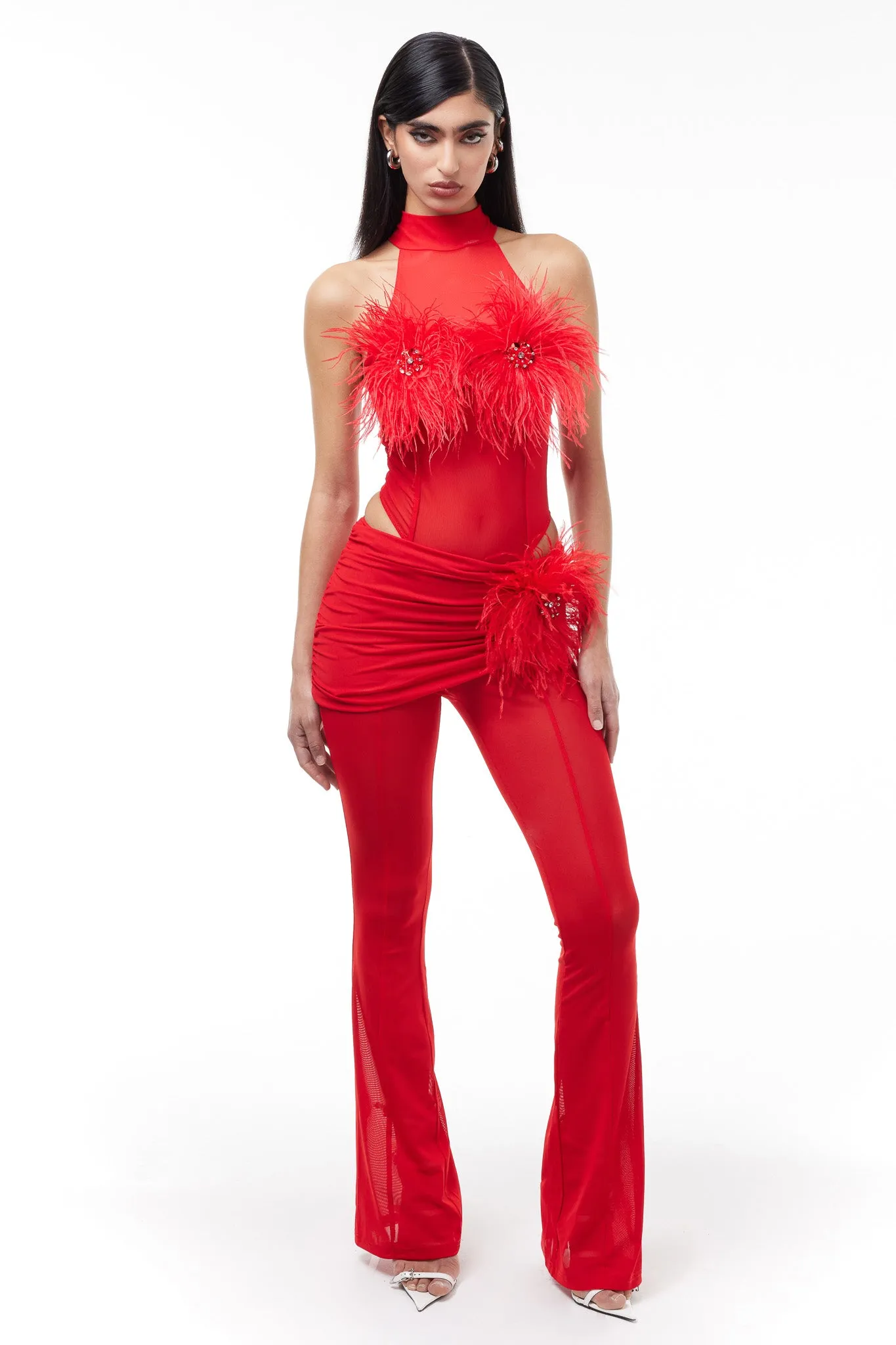 Velora Bodysuit - Red